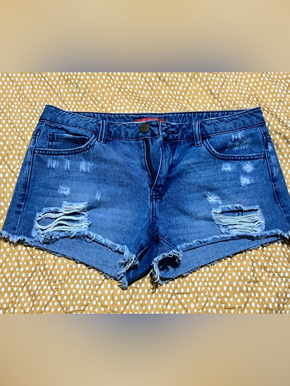 Chelsea & Violet : Women’s Denim Shorts - Blue